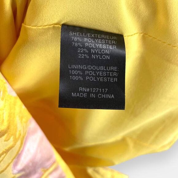 Badgley Mischka Yellow and Pink Midi Dress - Picture 5 of 14